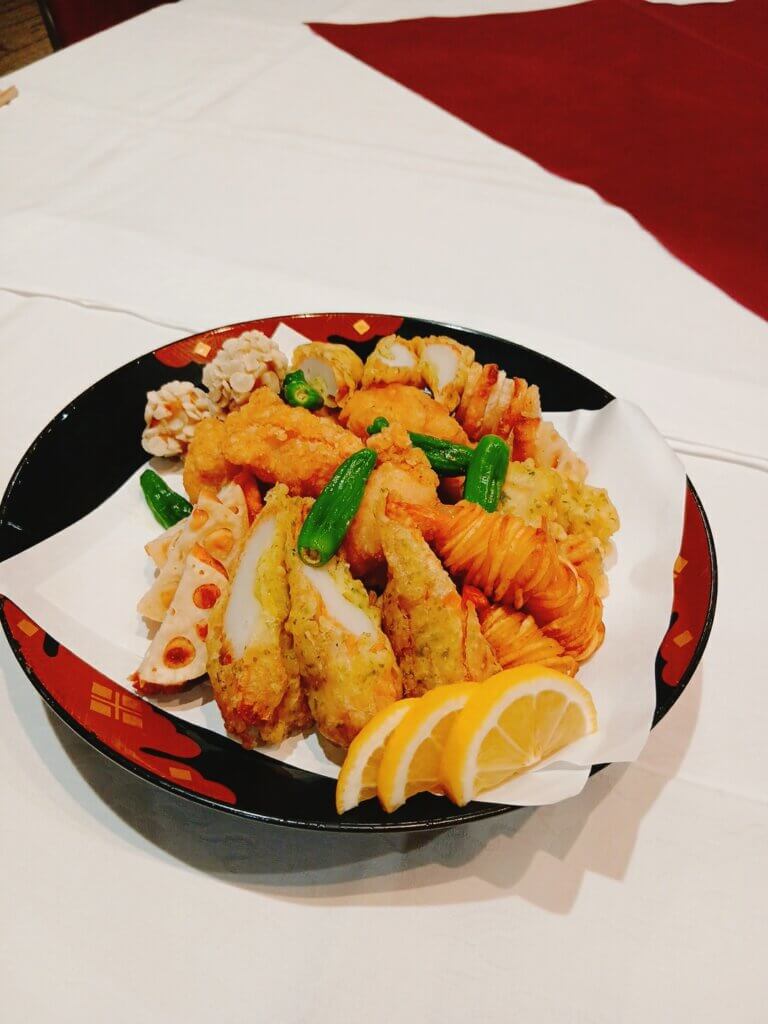 和風揚げ物盛り合わせ