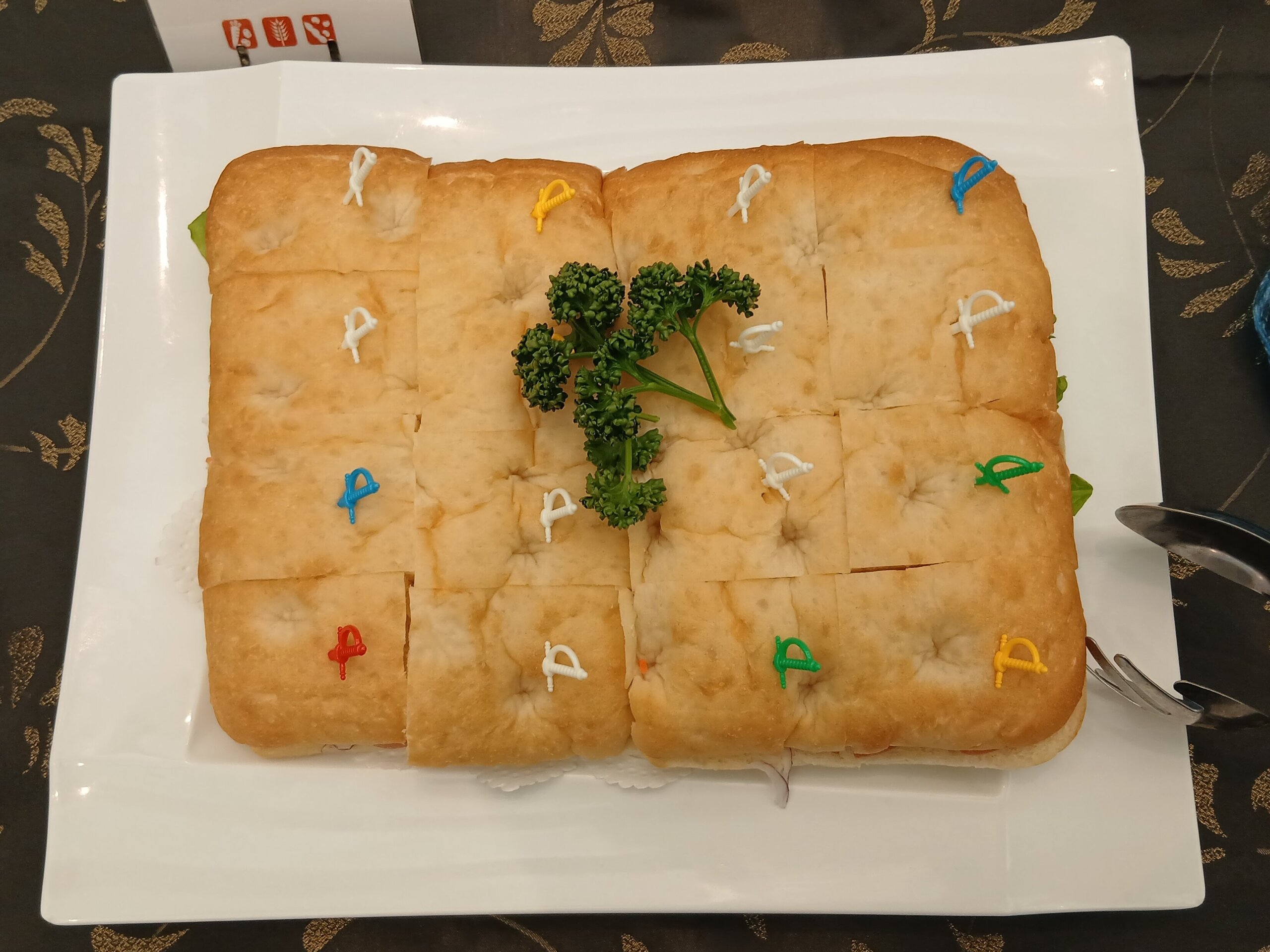 野菜のフォカッチャ