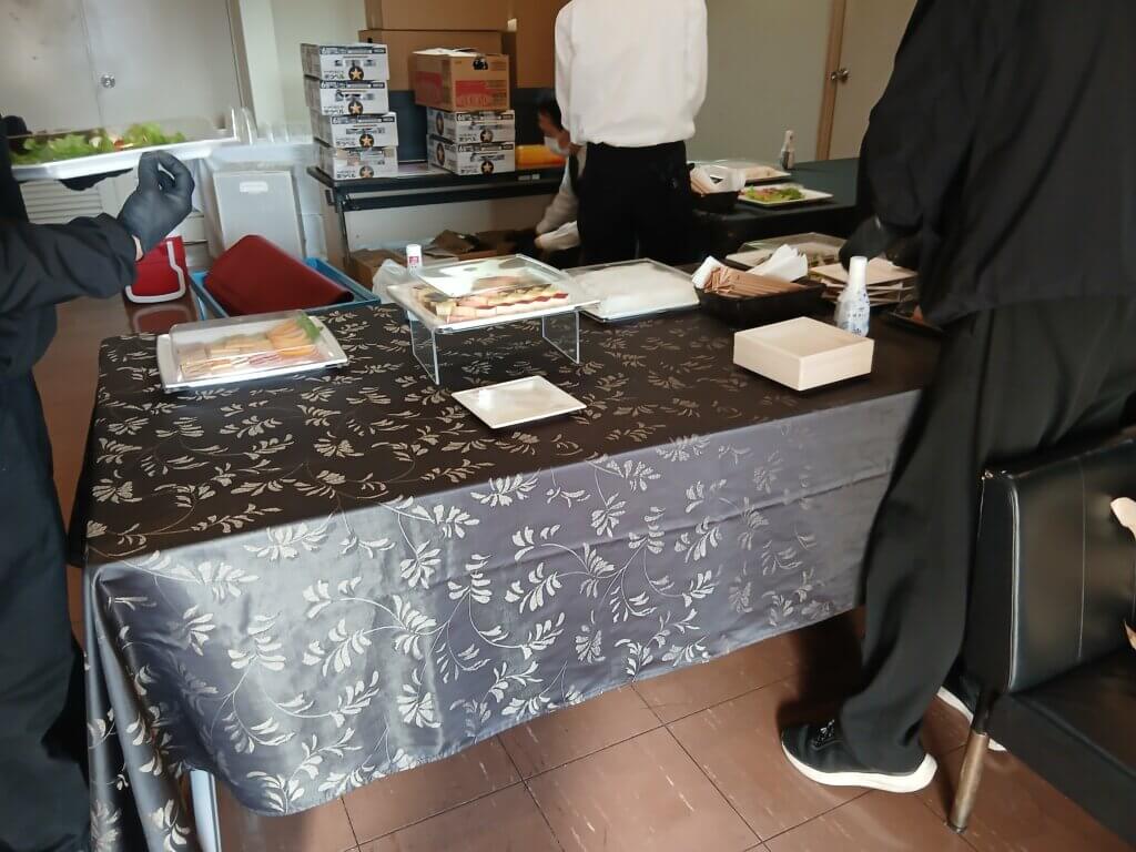 開催前の準備様子