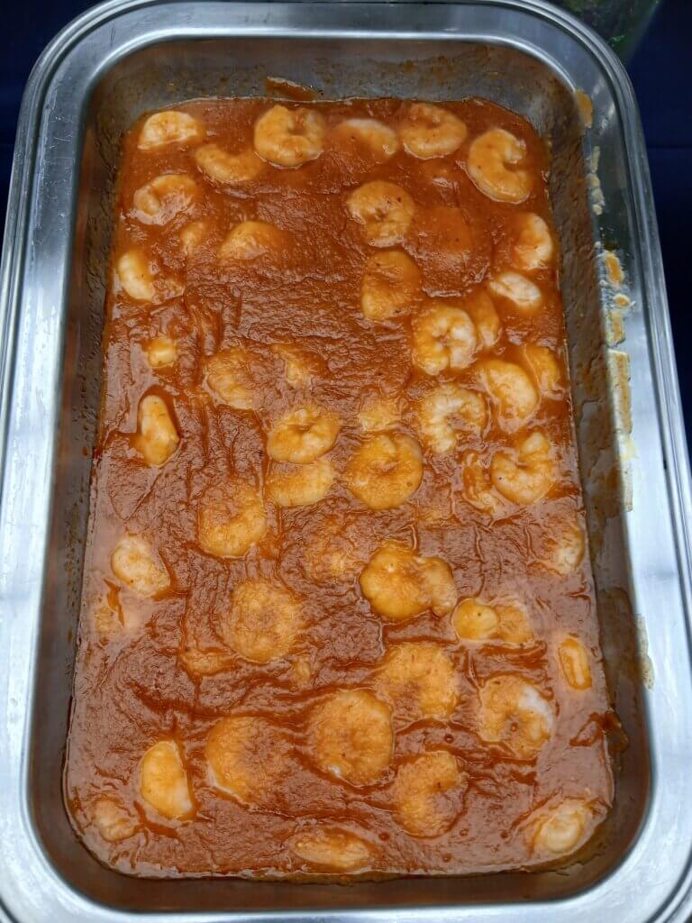 エビチリ春巻きの皮かける前