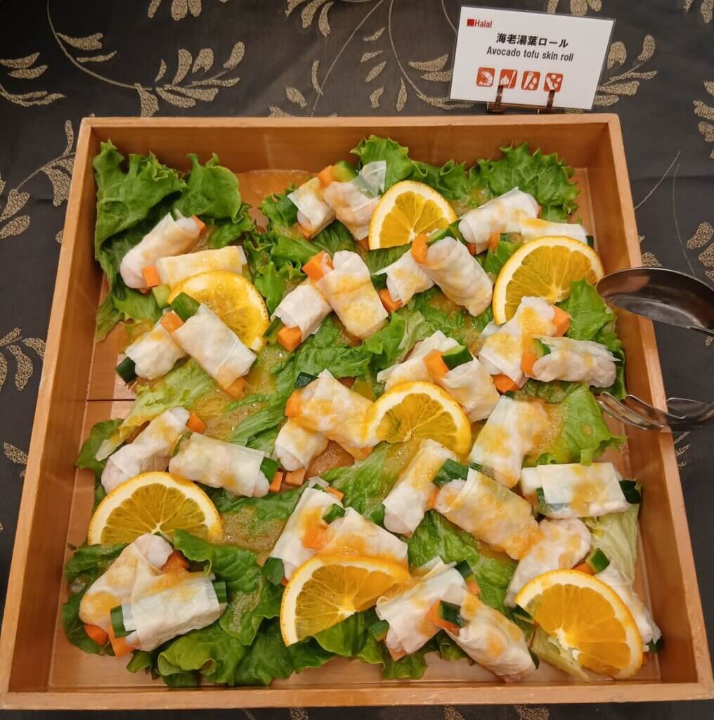 海老湯葉ロール