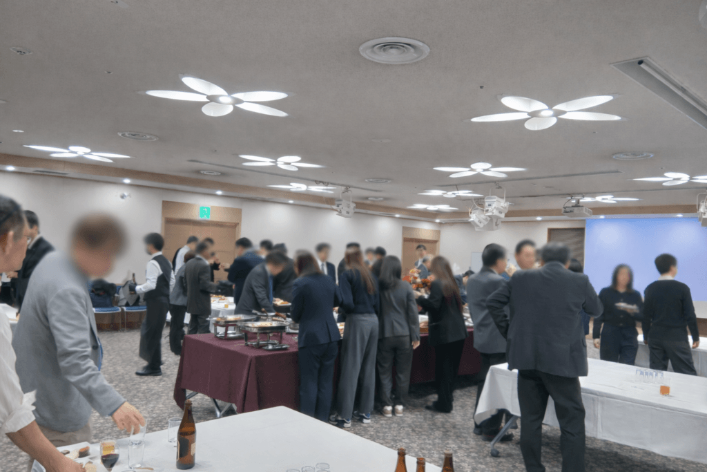 パーティー全体の様子