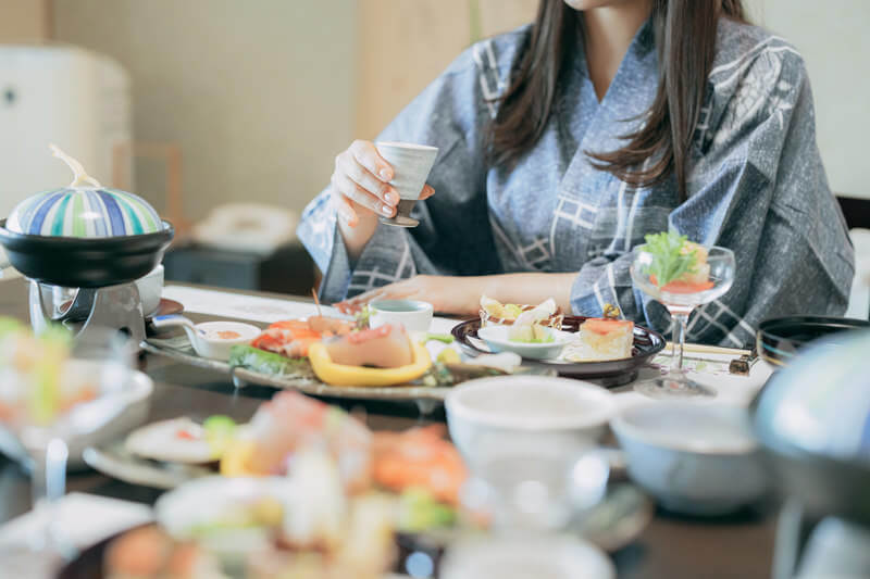 会席料理の写真