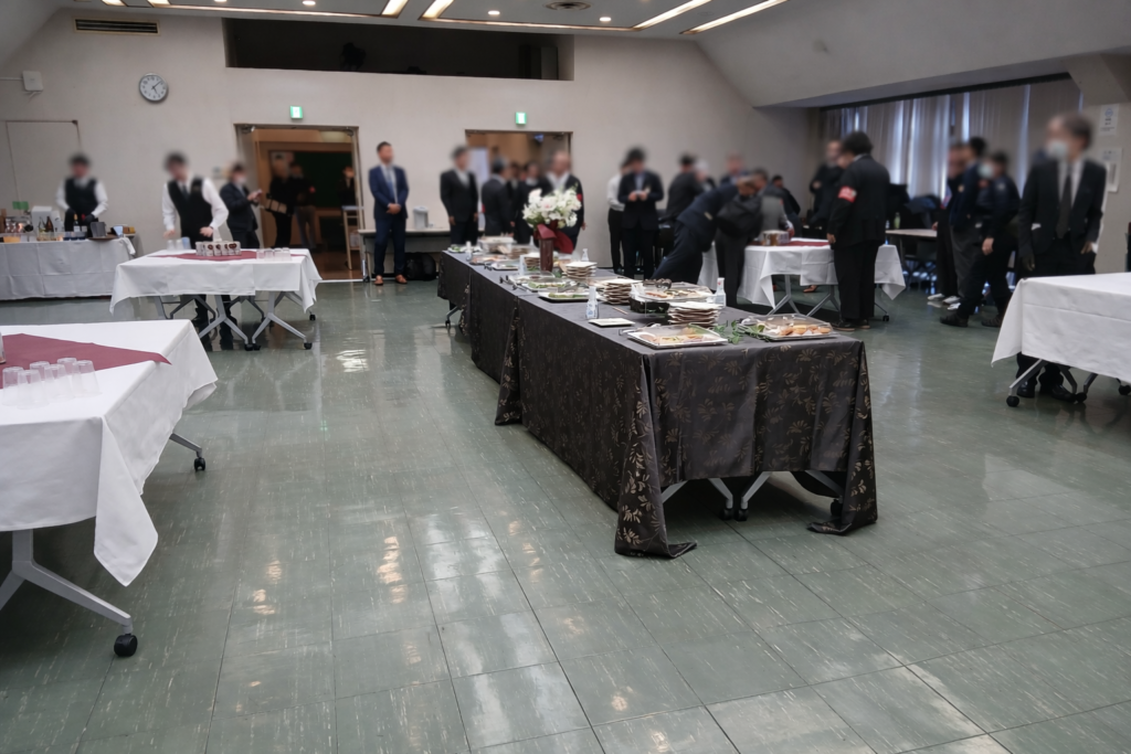 パーティー前様子