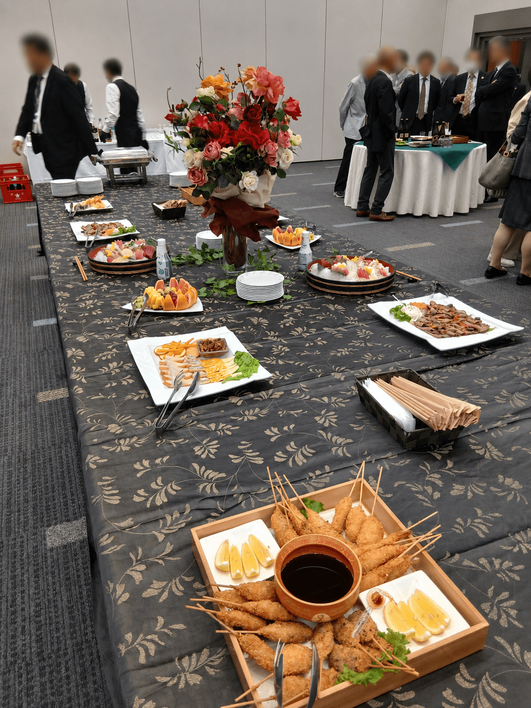 きゅりあんの料理卓の様子